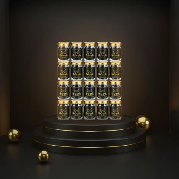 b-garlic-black-garlic-60g-set-25-bottles-premium B-Garlic บีการ์ลิค B Garlic " ส่งฟรี เซ็ต 25 ขวด " กระเทียมดำ รสหวาน ทานง่าย (1ขวด/60กรัม)