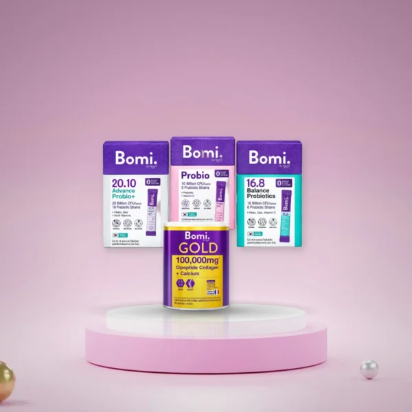 Bomi Gold Di Collagen Plus (100g) / Bomi Collagen / (กล่อง 14 ซอง) / Bomi Probiotics (กล่อง 14 ซอง) Bomi Gold Di Collagen Plus (100g) / Bomi Collagen / (กล่อง 14 ซอง) / Bomi Probiotics (กล่อง 14 ซอง)