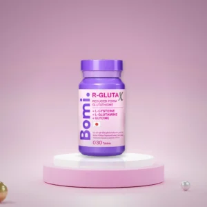 Bomi R-Gluta X โบมิ อาร์-กลูต้า เอ็กซ์ ( 1 ขวด 30 เม็ด )