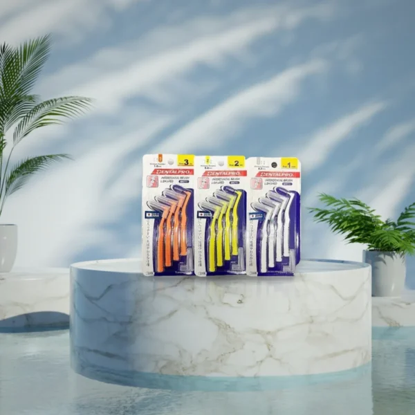 Dentalpro Interdental Brush " แปรงซอกฟัน " (มี Size 1,2,3) แปรงทำความสะอาดซอกฟัน
