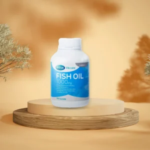 MEGA We Care Fish Oil 1000 mg น้ำมันปลาแท้ (100 แคปซูล)