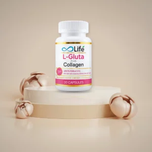 Life L Gluta Plus Collagen ไลฟ์ แอล กลูต้า พลัส คอลลาเจน (1 ขวด 30แคปซูล)