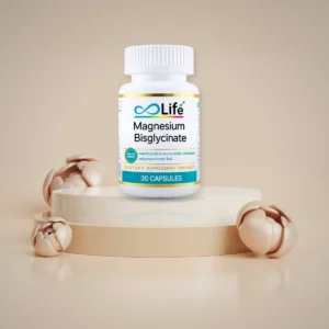 Life Magnesium Bisglycinate ไลฟ์ แมกนีเซียม บิสไกลซิเนต (1ขวด 30แคปซูล)