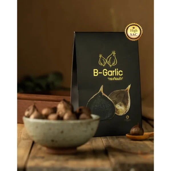 B-Garlic กระเทียมดำ ชนิดถุง ( 1 ถุง 100 กรัม ) รูปที่ 2