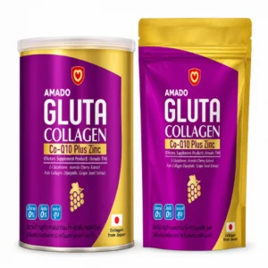 amado-calcium-d3-k2-amd-khlsym-gluta-plus (3) Amado Gluta Collagen Co Q10 อมาโด้ กลูต้า คอลลาเจน (กระป๋องม่วง 100g)