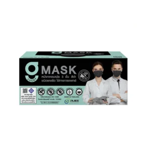 G Mask " สีดำ " G Lucky Mask หน้ากากอนามัย 50 ชิ้น/กล่อง