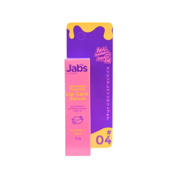 Jabs Lip Nourishing Repairing Care Serum ลิปสติก แจ๊บส์ มีให้เลือก 4 สี (1 หลอด 10 กรัม)