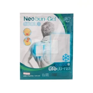 Neobun Gel Cool ( ซองใหญ่ ) นีโอบัน เจล พลาสเตอร์บรรเทาปวด นีโอบัน