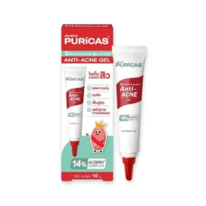 Puricas Anti-Acne Gel เพียวริก้าส์ เจลแต้มสิว (10g)
