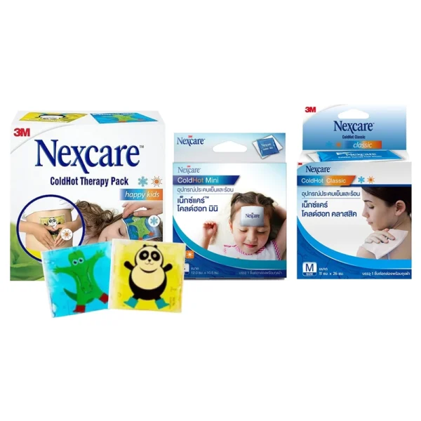 3M Nexcare Coldhot Pack (เด็กลายการ์ตูน 1กล่อง 2 ชิ้น /เด็ก 1กล่อง 1 ชิ้น / ผู้ใหญ๋ 1กล่อง 1 ชิ้น)