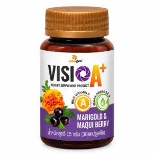 VISIO A+ วิสิโอ เอ พลัส ผลิตภัณฑ์เสริมอาหารดูแลดวงตา ( 1 ขวด 30 แคปซูล )